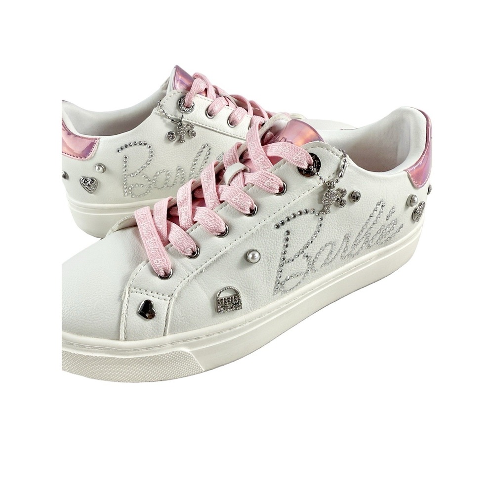 Barbie x ALDO BARBIE SNEAKER Limited Edition Low Top Sneaker Size US 8.5 - Picture 6 of 9